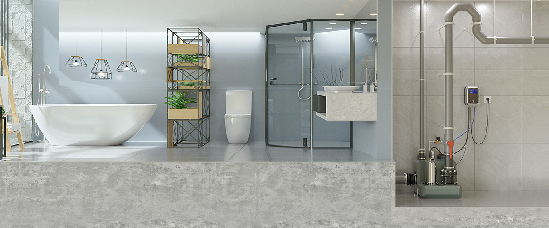 衛生間污水提升器 衛生間污水提升器